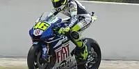 Bild zum Inhalt: Rossi: Auf abtrocknender Piste chancenlos