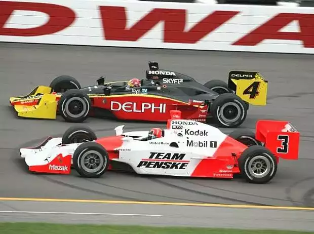 Helio Castroneves Vitor Meira Titel-Bild zur News: Helio Castroneves Vitor Meira