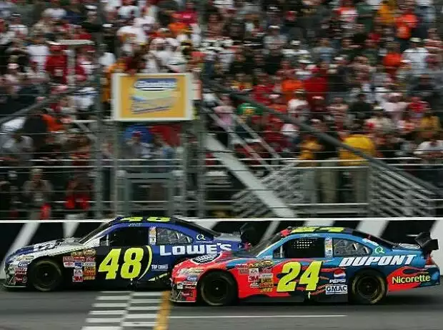 Jimmie Johnson Jeff Gordon Titel-Bild zur News: Jimmie Johnson Jeff Gordon