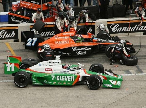 Tony Kanaan Dario Franchitti Tony Kanaan Dario Franchitti
