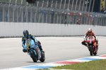 John Hopkins (Suzuki) vor Nicky Hayden (Honda) 