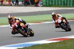 Nicky Hayden und Daniel Pedrosa (Honda) 