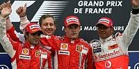 Bild zum Inhalt: Ferrari dominiert in Magny-Cours - Sieg für Räikkönen