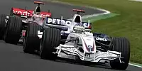 Nick Heidfeld vor Fernando Alonso