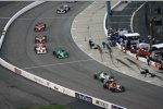 Franchitti führt das Feld nach den Pit-Stops an