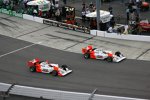 Sam Hornish Jun. und Helio Castroneves (Penske)