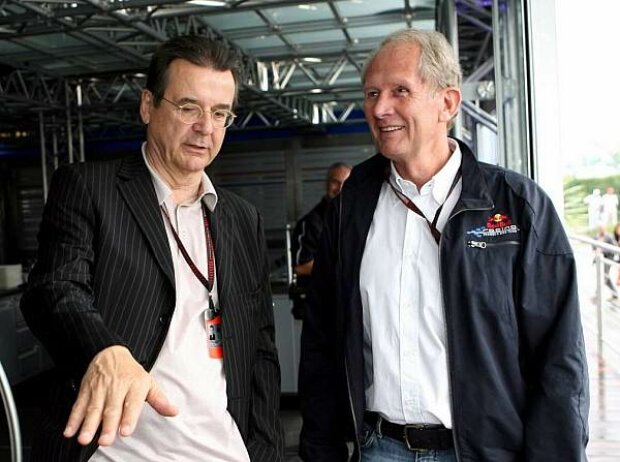 Hans Mahr und Helmut Marko