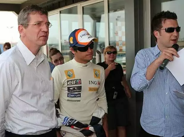 Bram Boon von ING und Nelson Piquet Jr. Titel-Bild zur News: Bram Boon von ING und Nelson Piquet Jr.