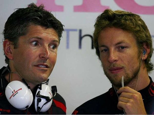 Titel-Bild zur News: Nick Fry und Jenson Button