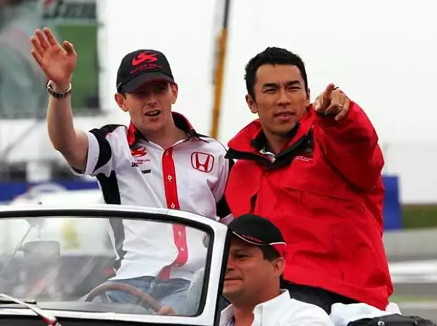 Anthony Davidson und Takuma Sato Titel-Bild zur News: Anthony Davidson und Takuma Sato