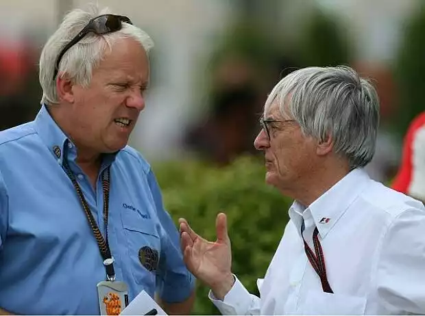 Titel-Bild zur News: Charlie Whiting und Bernie Ecclestone