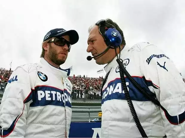 Nick Heidfeld mit Willy Rampf Titel-Bild zur News: Nick Heidfeld mit Willy Rampf