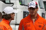 Markus Winkelhock und Adrian Sutil (Spyker) 