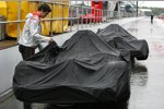 Regenschutz bei McLaren-Mercedes