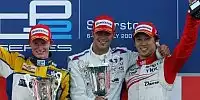 Podium in Silverstone 2007