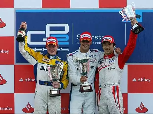 Podium in Silverstone 2007 Titel-Bild zur News: Podium in Silverstone 2007