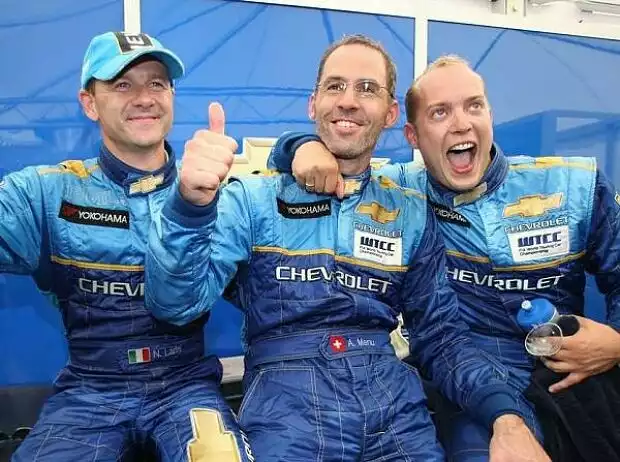Robert Huff Nicola Larini Alain Menu Titel-Bild zur News: Robert Huff Nicola Larini Alain Menu