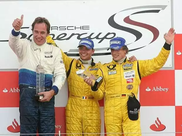 Podium in Silverstone 2007 Titel-Bild zur News: Podium in Silverstone 2007