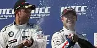 Jörg Müller und Andy Priaulx