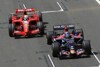 Bild zum Inhalt: Liuzzi fuhr mit Schmerzen - Doppelausfall für Toro Rosso