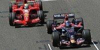 Felipe Massa hinter Vitantonio Liuzzi