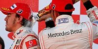 Bild zum Inhalt: McLaren-Mercedes war für Ferrari nicht schnell genug
