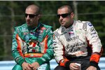 Tony Kanaan im Gespräch mit Dario Franchitti