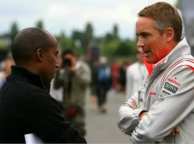 Anthony Hamilton und Martin Whitmarsh Titel-Bild zur News: Anthony Hamilton und Martin Whitmarsh