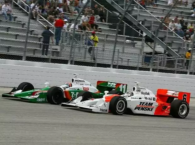 Tony Kanaan Sam Hornish Jr. Titel-Bild zur News: Tony Kanaan Sam Hornish Jr.