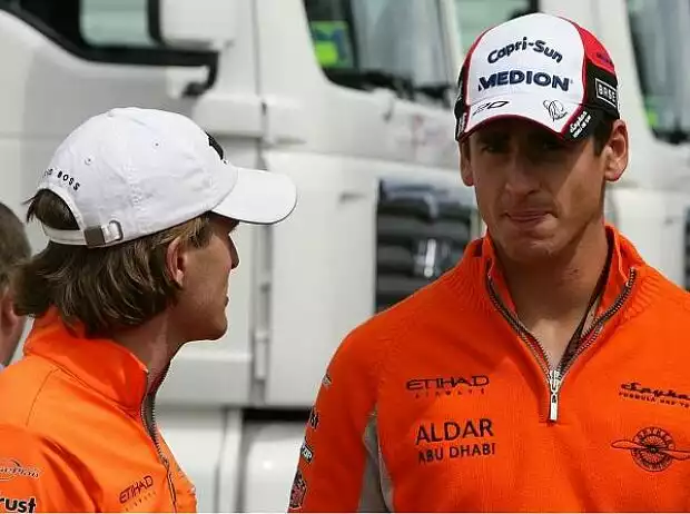 Markus Winkelhock und Adrian Sutil Titel-Bild zur News: Markus Winkelhock und Adrian Sutil