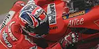 Bild zum Inhalt: Stoner vs. Rossi: Duell geht im Training weiter