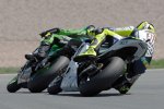  Randy De Puniet vor Valentino Rossi