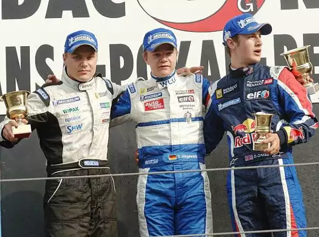 Valtteri Bottas, Tobias Hegewald und Oliver Oakes Titel-Bild zur News: Valtteri Bottas, Tobias Hegewald und Oliver Oakes
