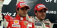 Bild zum Inhalt: Dicke Luft zwischen Alonso und Massa
