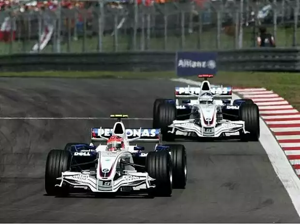Robert Kubica und Nick Heidfeld Titel-Bild zur News: Robert Kubica und Nick Heidfeld
