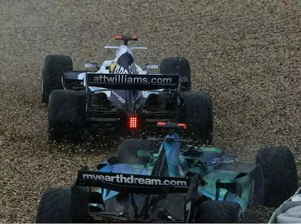 Titel-Bild zur News: Nico Rosberg und Jenson Button