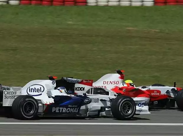 Nick Heidfeld und Ralf Schumacher Titel-Bild zur News: Nick Heidfeld und Ralf Schumacher
