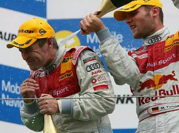 Tom Kristensen, Martin Tomczyk Titel-Bild zur News: Tom Kristensen, Martin Tomczyk