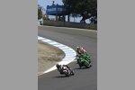 Carlos Checa vor Roger Lee Hayden, Anthony West und Alex Barros
