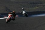  Chaz Davies vor Shinya Nakano