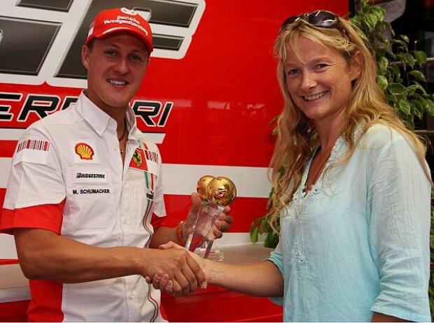 Michael Schumacher und Inga Stracke Michael Schumacher und Inga Stracke