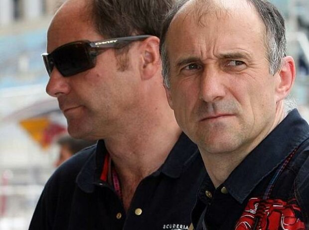 Gerhard Berger und Franz Tost Gerhard Berger und Franz Tost