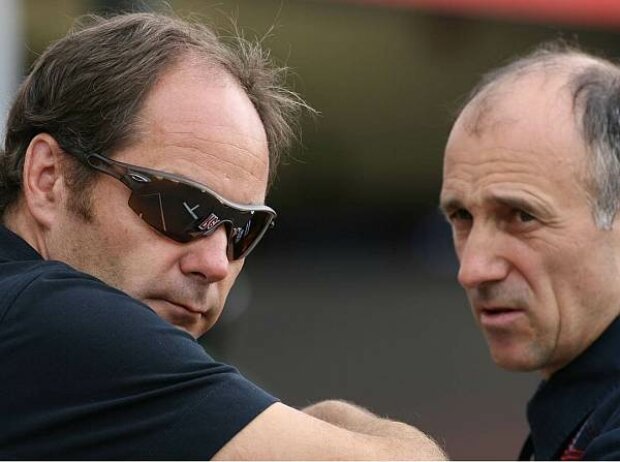 Gerhard Berger und Franz Tost