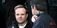 Rubens Barrichello und Jacky Eeckelaert