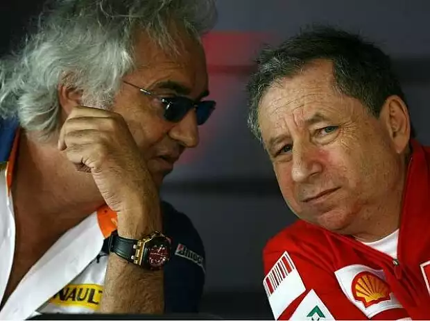 Flavio Briatore und Jean Todt Titel-Bild zur News: Flavio Briatore und Jean Todt