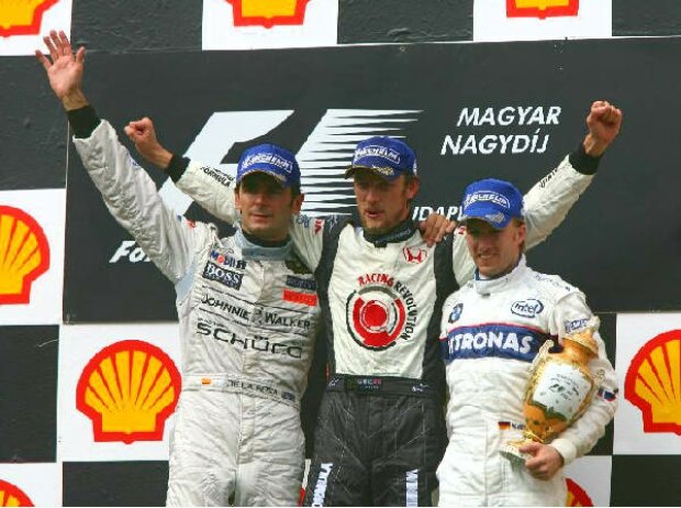 Podium in Ungarn 2006