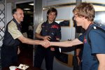 Franz Tost (Teamchef) mit Sebastian Vettel (Toro Rosso) 