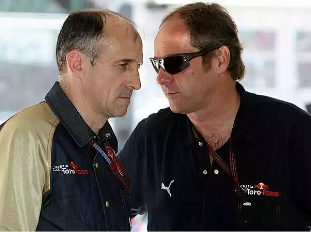 Franz Tost und Gerhard Berger Titel-Bild zur News: Franz Tost und Gerhard Berger