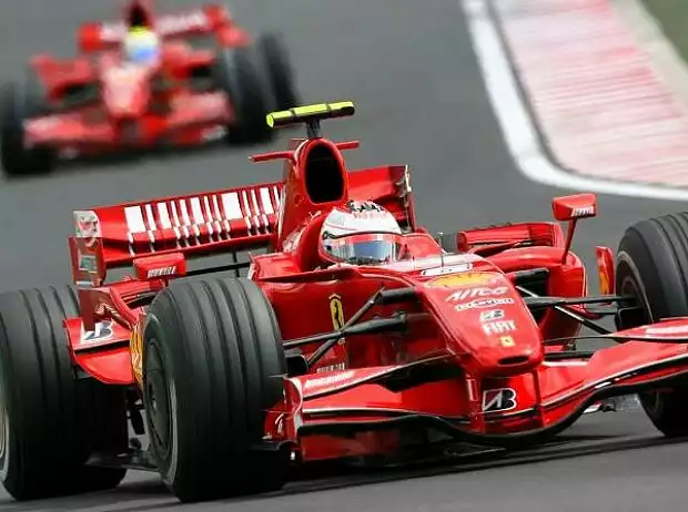 Felipe Massa Kimi Räikkönen Titel-Bild zur News: Felipe Massa Kimi Räikkönen
