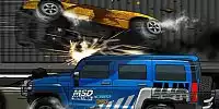 Bild zum Inhalt: Drift City: Futuristische Straßenrennen im Comic-Stil